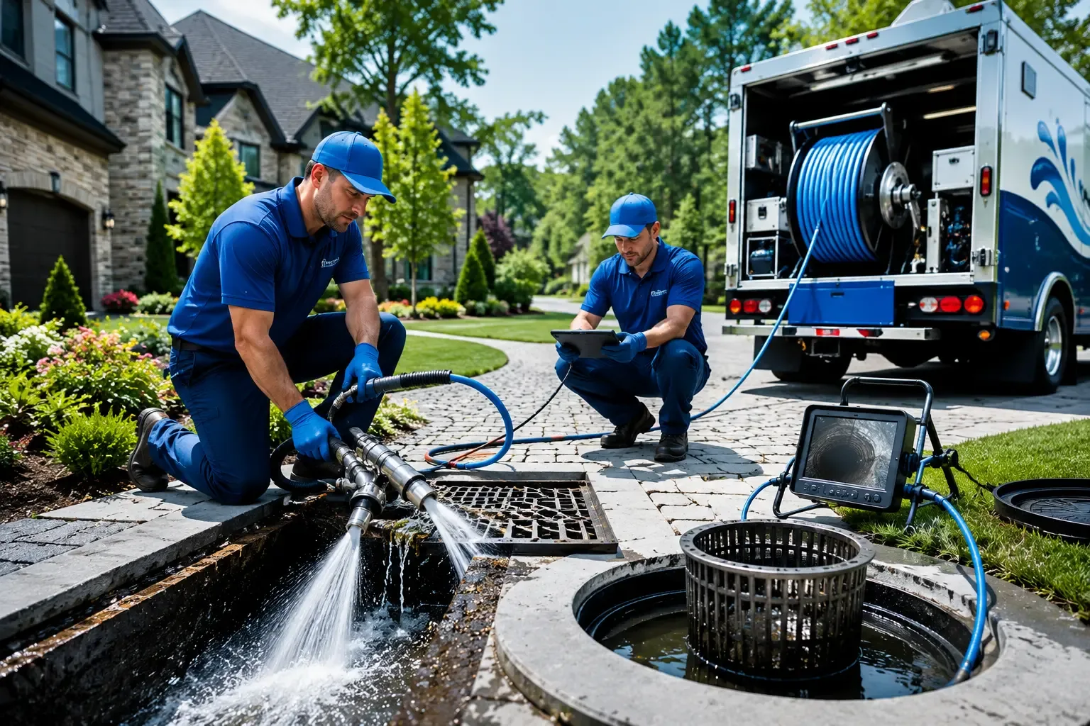 Local outdoor drain cleaning professionals in Greenville, WI